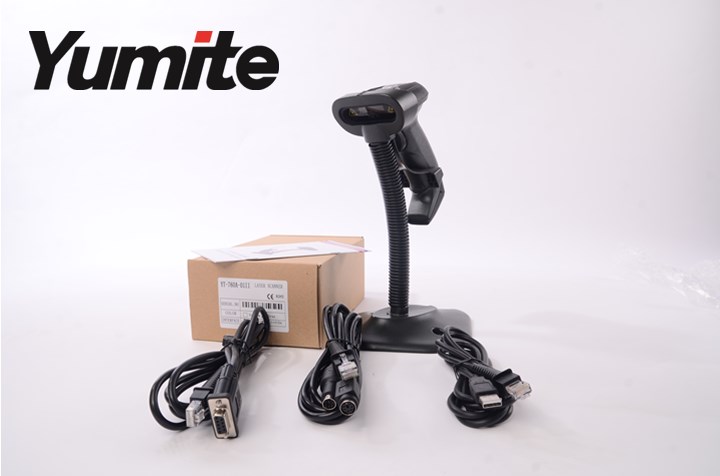 Hand-zdarma Auto-smysl laserová čtečka čárových kódů se silným dekodérem schopností, YT-760A