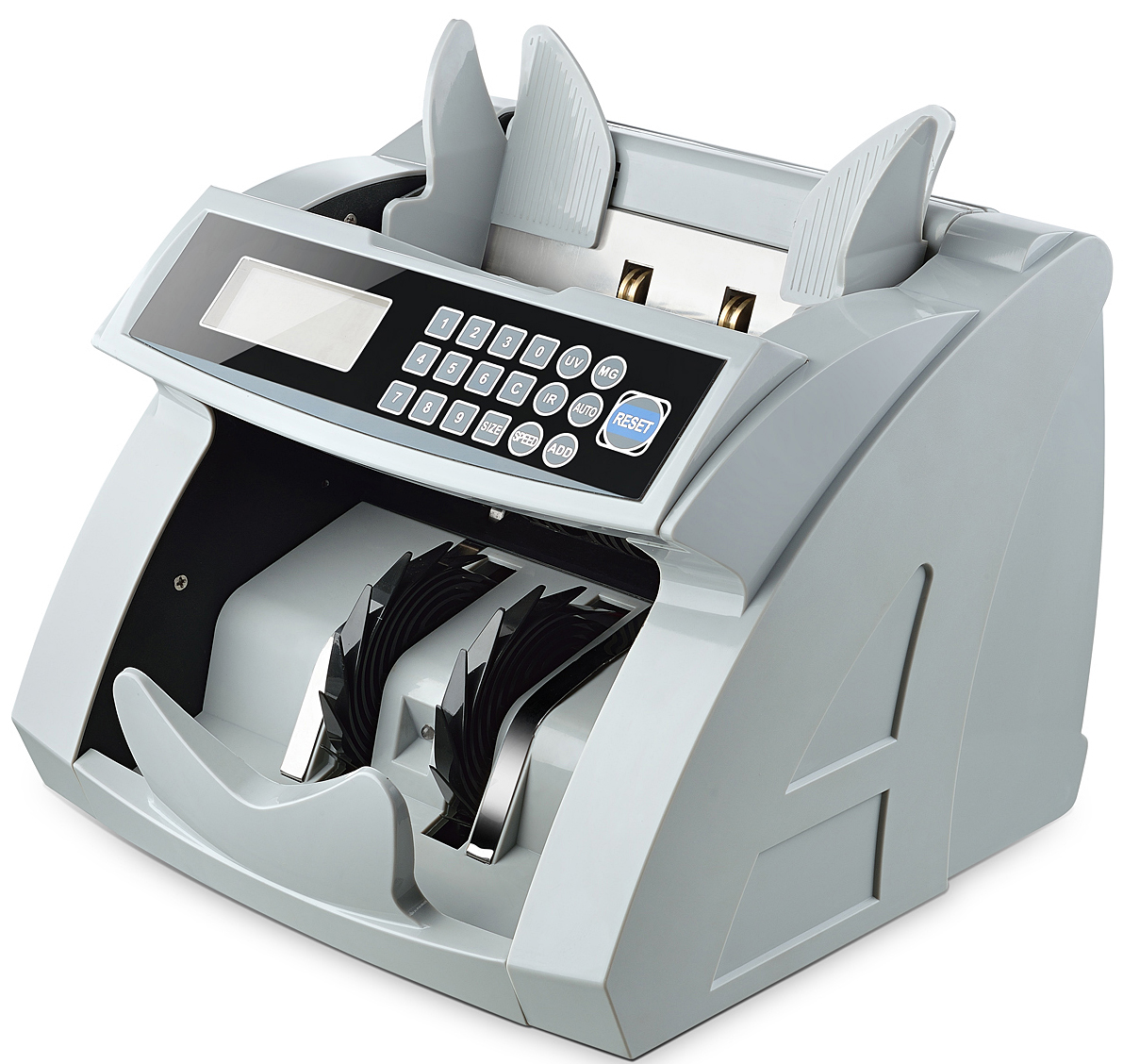Vertical Digital Money Counter EURO US DOLLAR Bill Cash Counting Machine
