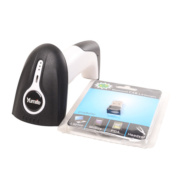 Yumite wireless bluetooth laser barcode scanner support windows,android,iOS YT-890