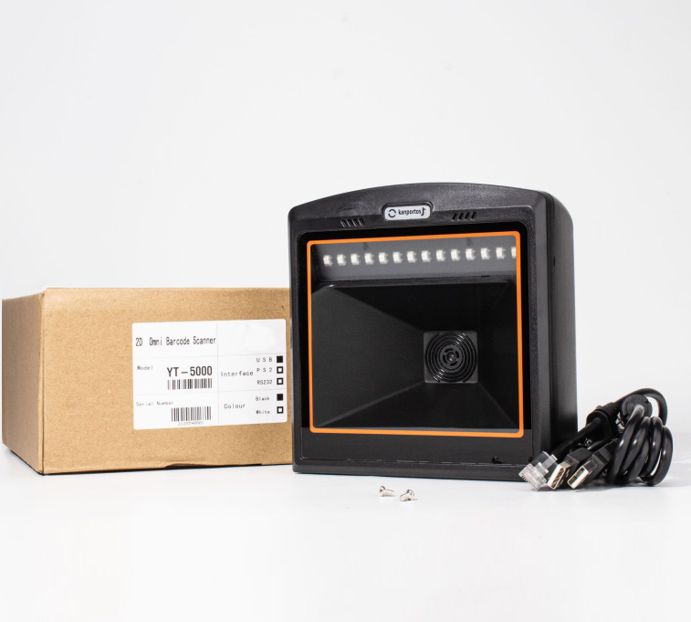 Großer Fenster flacher Desktopscanner 1D 2D