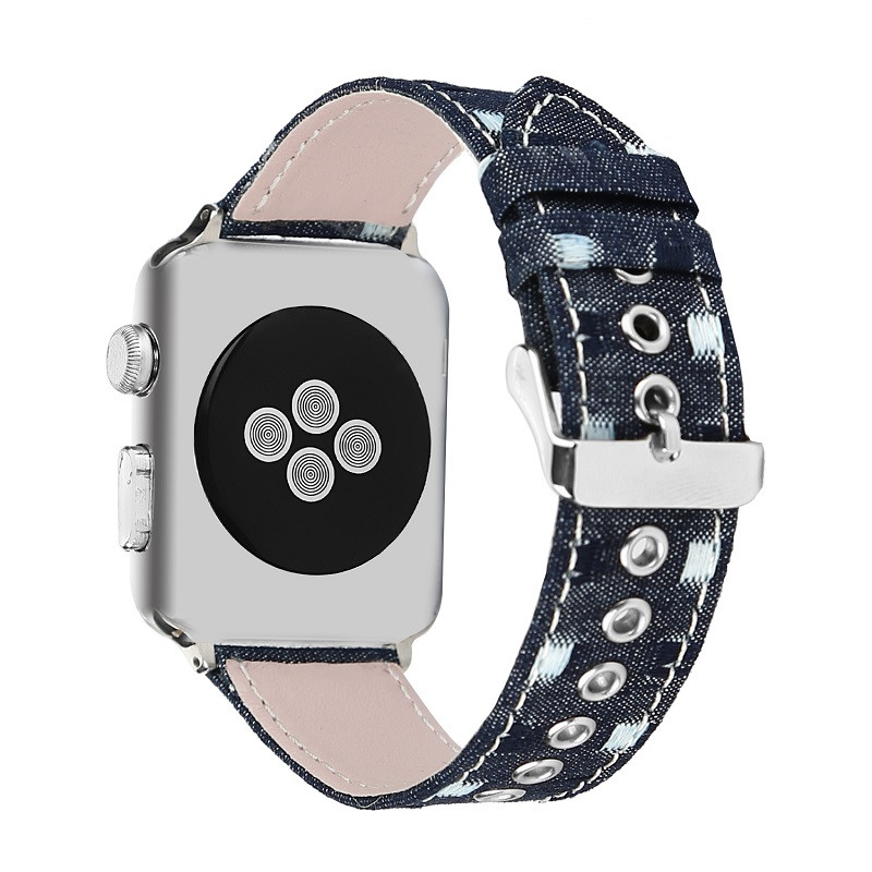 CBAW05アップルウォッチストラップカウボーイパターンレザーウォッチバンド