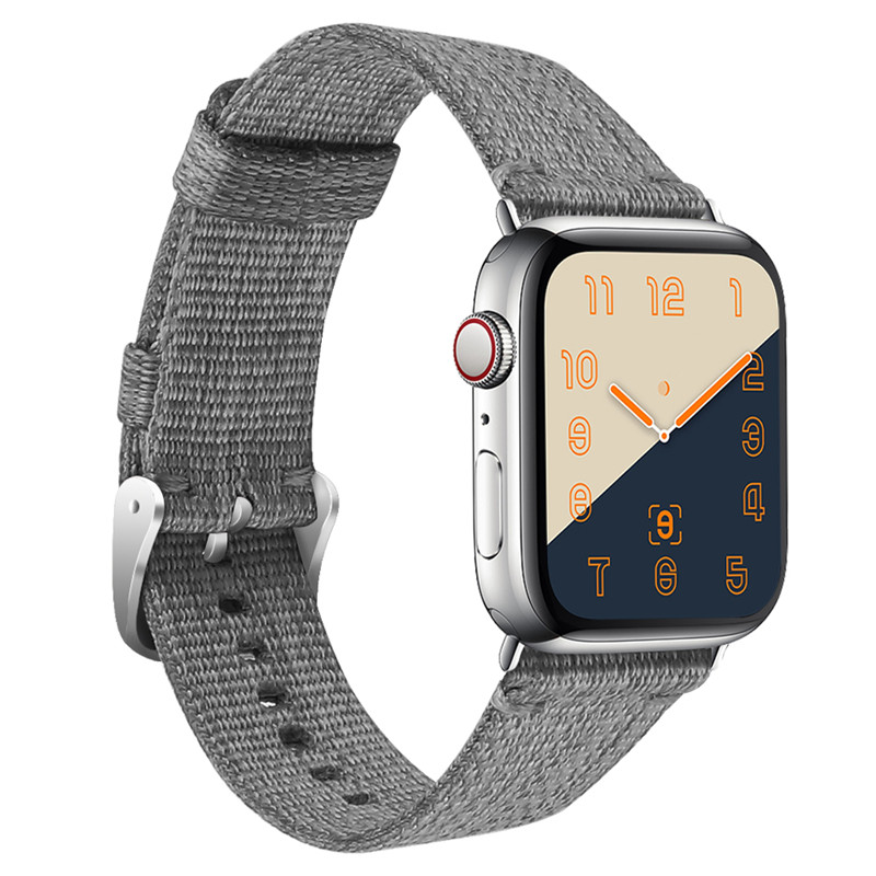 CBAW9401 Trendybay Woven Canvas-Ersatzarmband aus Nylon für Apple Watch