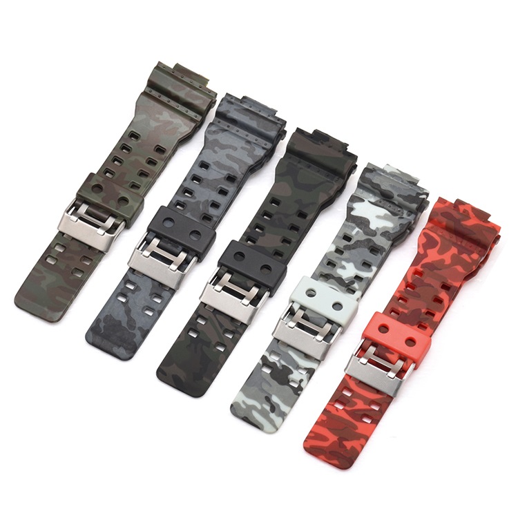 CBCS10 Cinturino mimetico da 16 mm per Casio G-Shock GA-110 GA-100 GA-120