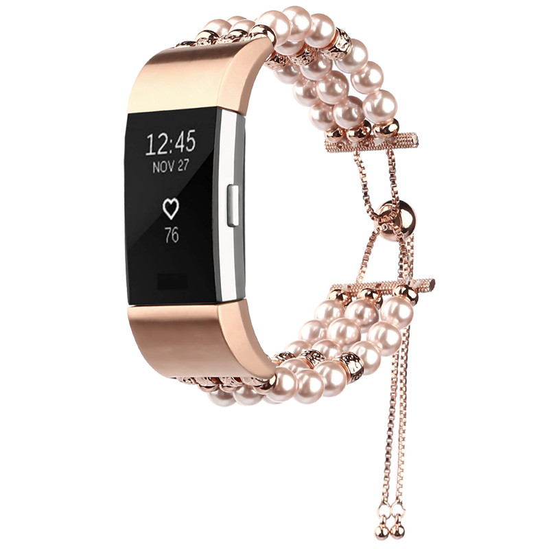 CBFC102 매력적인 수제 인공 진주 탄성 페르시 팔찌