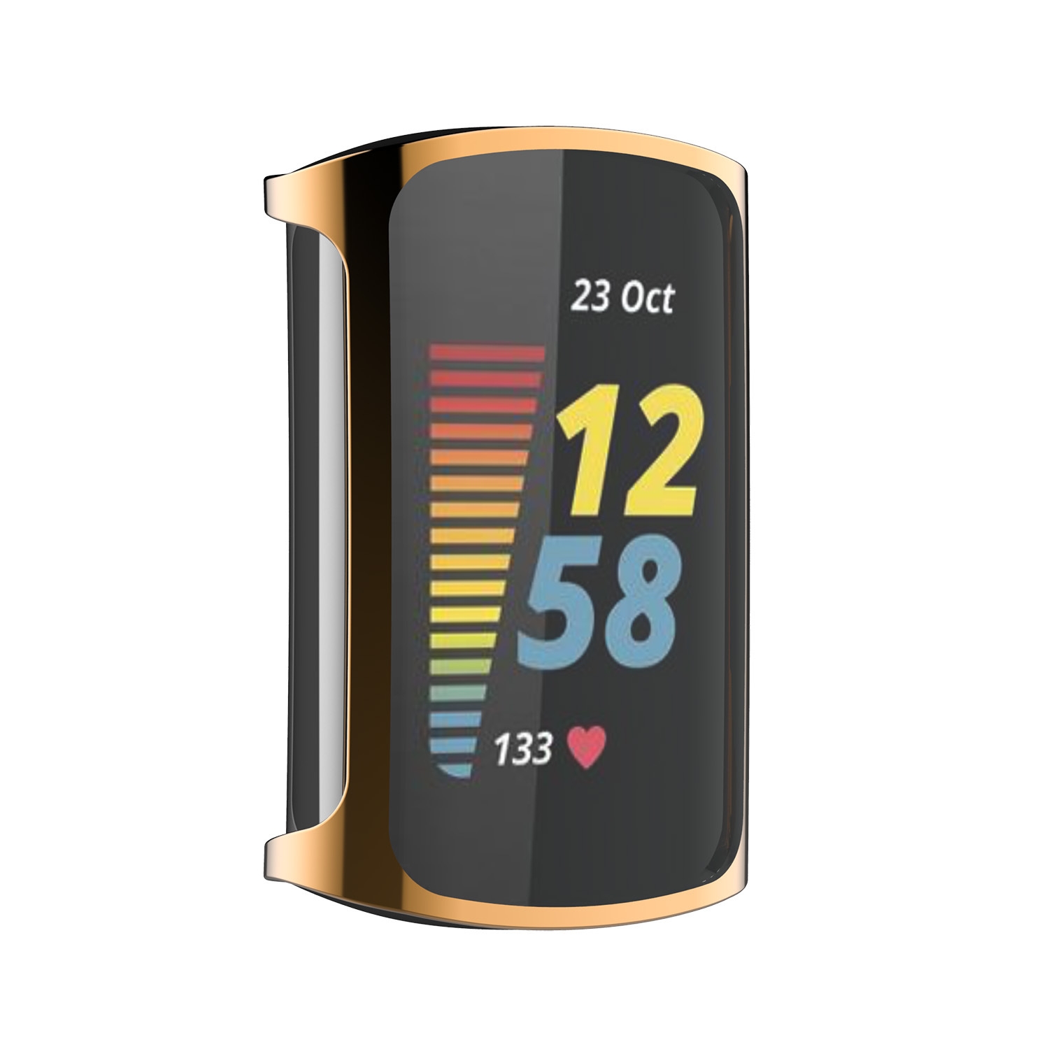 CBFC5-04 ultoplated شفاف TPU حامي الشاشة حامي ووتش حالة ل تهمة fitbit 5