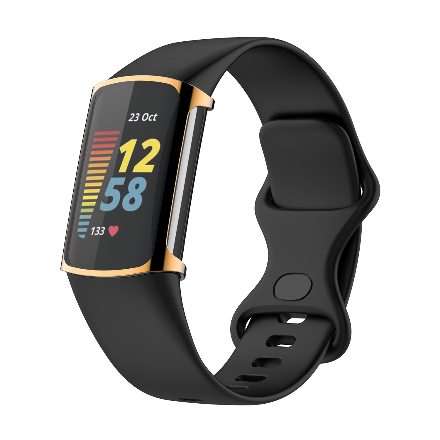 CBFC5-04 ultoplated شفاف TPU حامي الشاشة حامي ووتش حالة ل تهمة fitbit 5