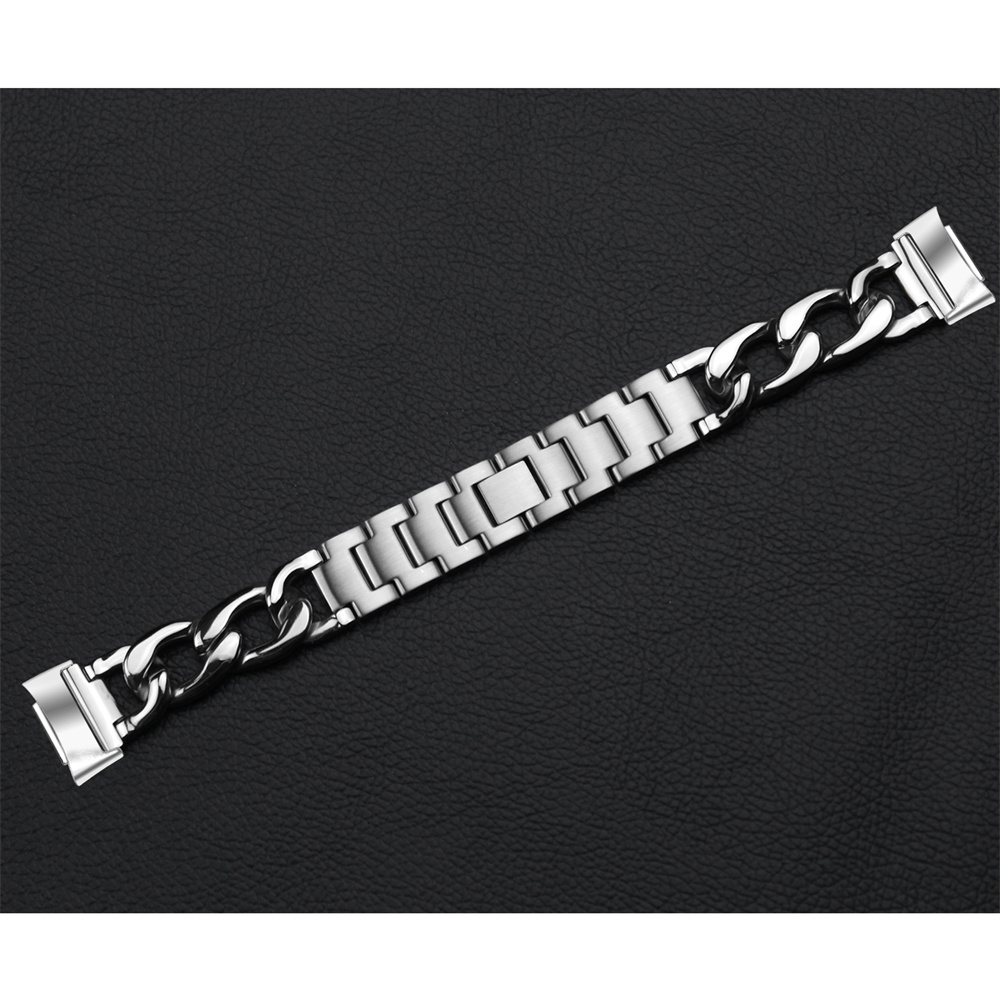 CBFC5-20 Folding Clasp Stainless Steel Watch Strap For Fitbit Charge 5