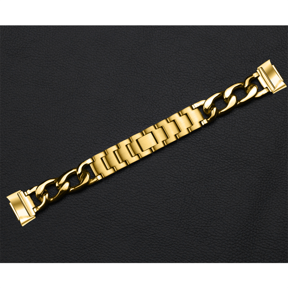 CBFC5-20 Folding Clasp Stainless Steel Watch Strap For Fitbit Charge 5