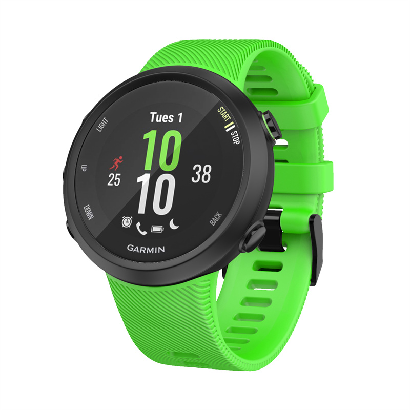CBGM103 Suise de montre en silicone de 20 mm pour Garmin Foreunner 45