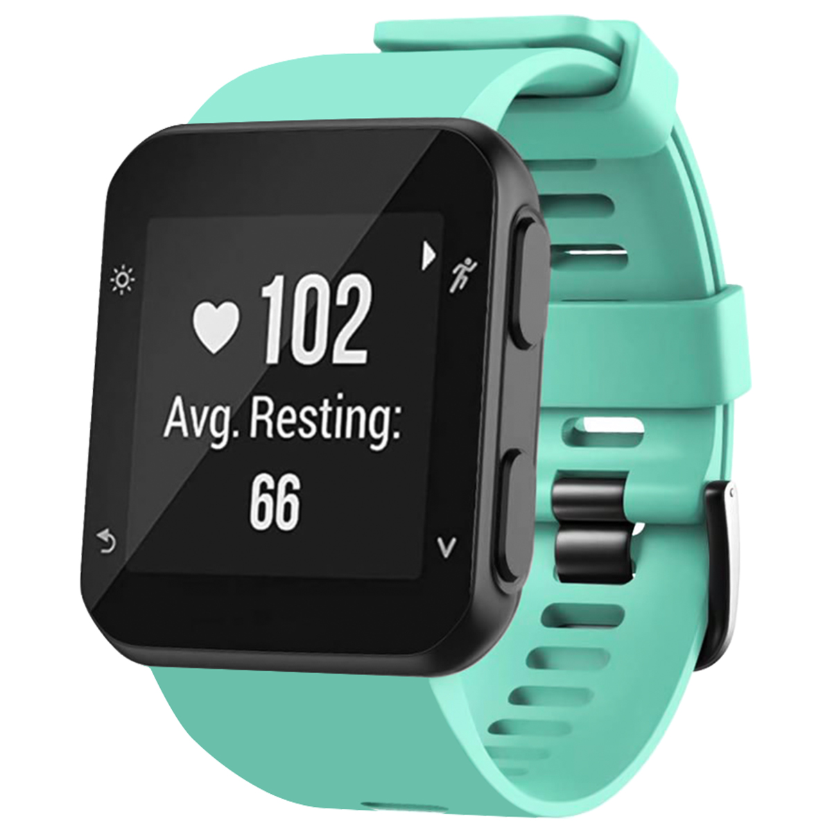 CBGM61 Sport Replacement Silicone Band Watch Strap For Garmin Forerunner 35