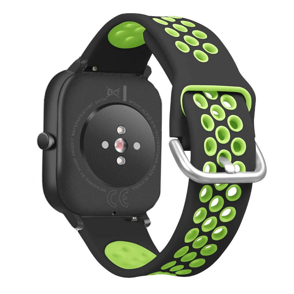 CBHA-101 Bracelet en silicone de 20 mm pour montre intelligente Huami Amazfit GTS