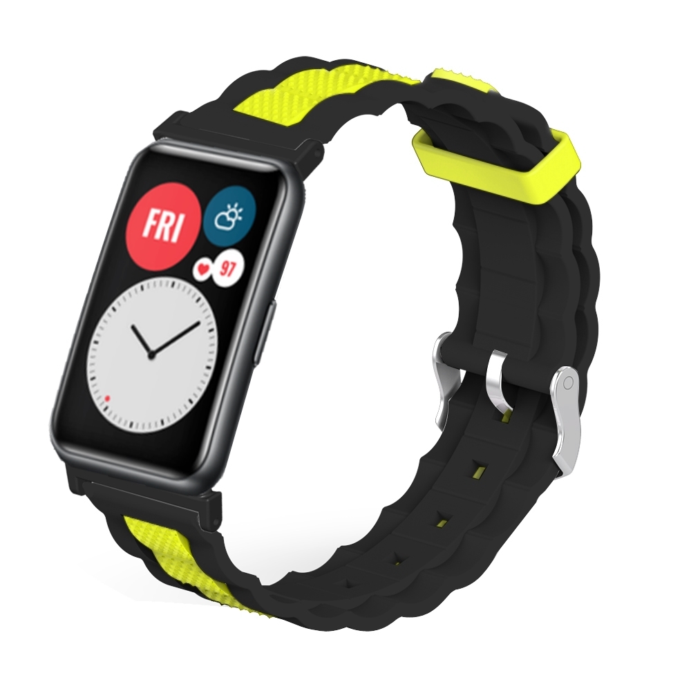 CBHW-F02 Nuevo diseño Sport Sport Sport Silicone Band Strap de pulsera para Huawei Watch Fit 2020 band