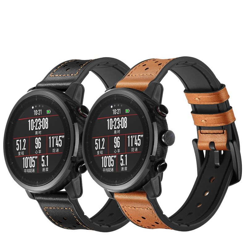 CBHW002 Huami AMAZFIT Pasek Miękki pasek ze skóry z prawdziwej skóry