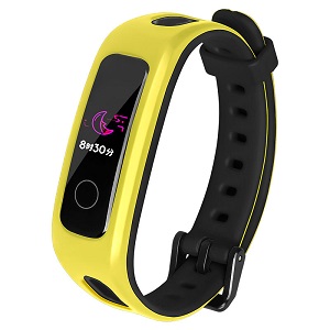 CBHW08 Double Colors Breathable Sport Silicone Smart Watch Band For Huawei Honor 4