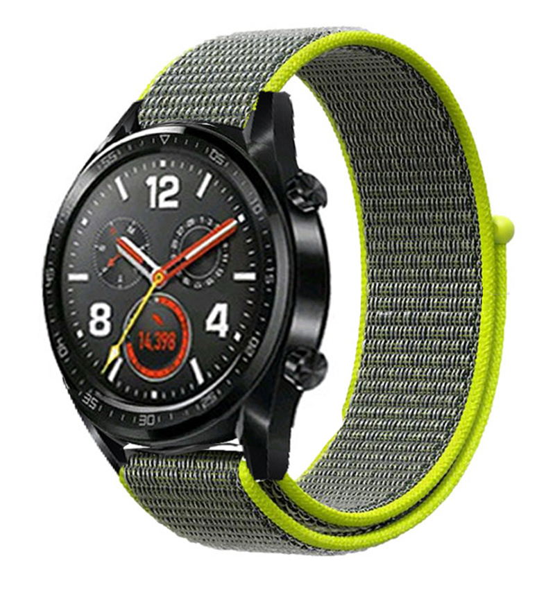 CBHW28 Woven Nylon Watch Band For Huawei Watch GT