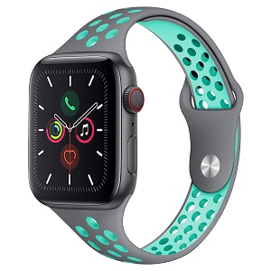 CBIW158 Silicone Watch Bands For Apple Watch Series 5 4 3 2 1