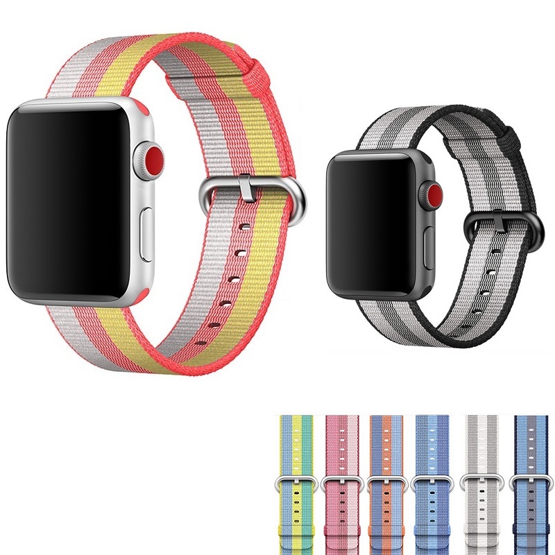 CBIW317 Apple Watch Woven correa de nylon tejida