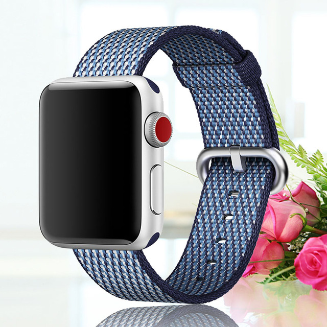CBIW318 iWatch Series 3 2 1 Nylon Wrist Band Bracelet 42mm 38mm