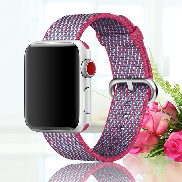 CBIW318 iWatch Series 3 2 1 Nylon Wrist Band Bracelet 42mm 38mm