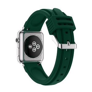 CBIW37 For Apple Watch Strap 38MM 42MM 40MM 44MM Soft Silicone Replacement Band