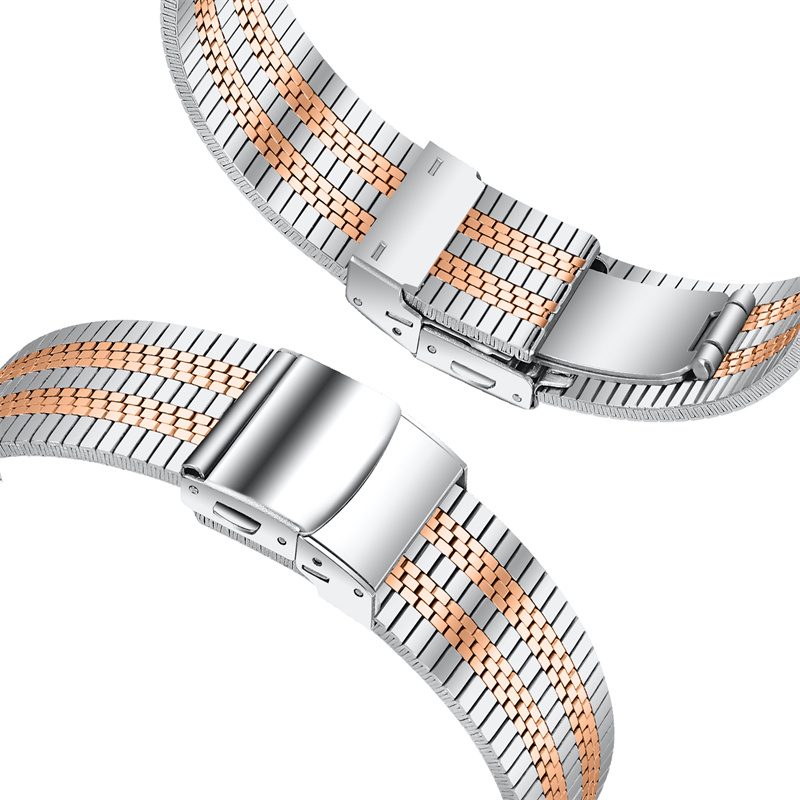 CBIW417-5 새로운 디자인 접이식 걸쇠 스테인리스 스틸 시계 스트랩 Apple Watch Ultra 49mm 시리즈 8 7 6 5 4 3