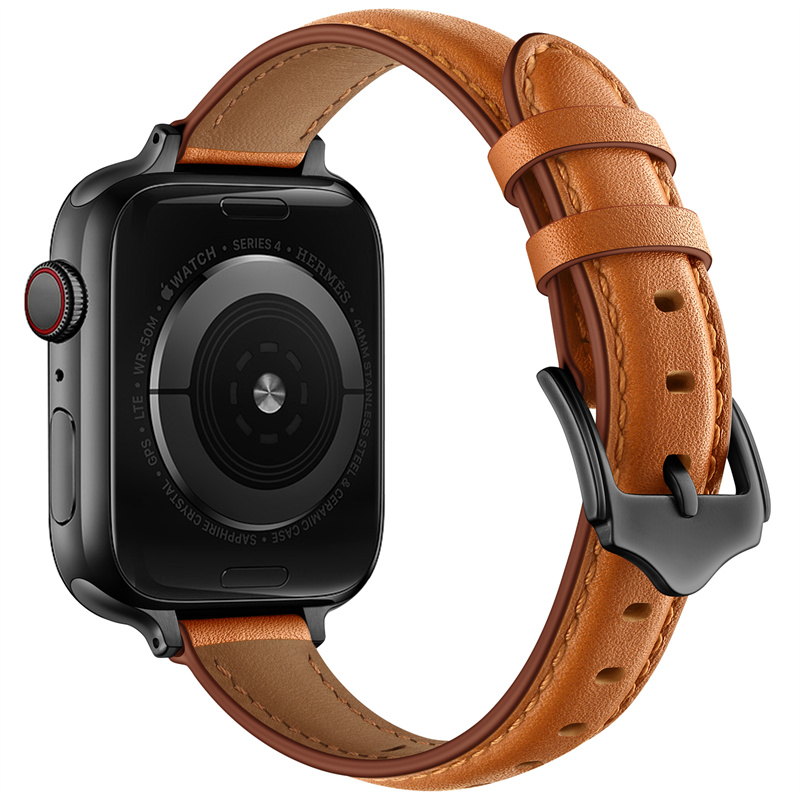 CBIW419 جلد طبيعي ووتش الفرقة ل iwatch الجلود الأشرطة watchband ل أبل ووتش