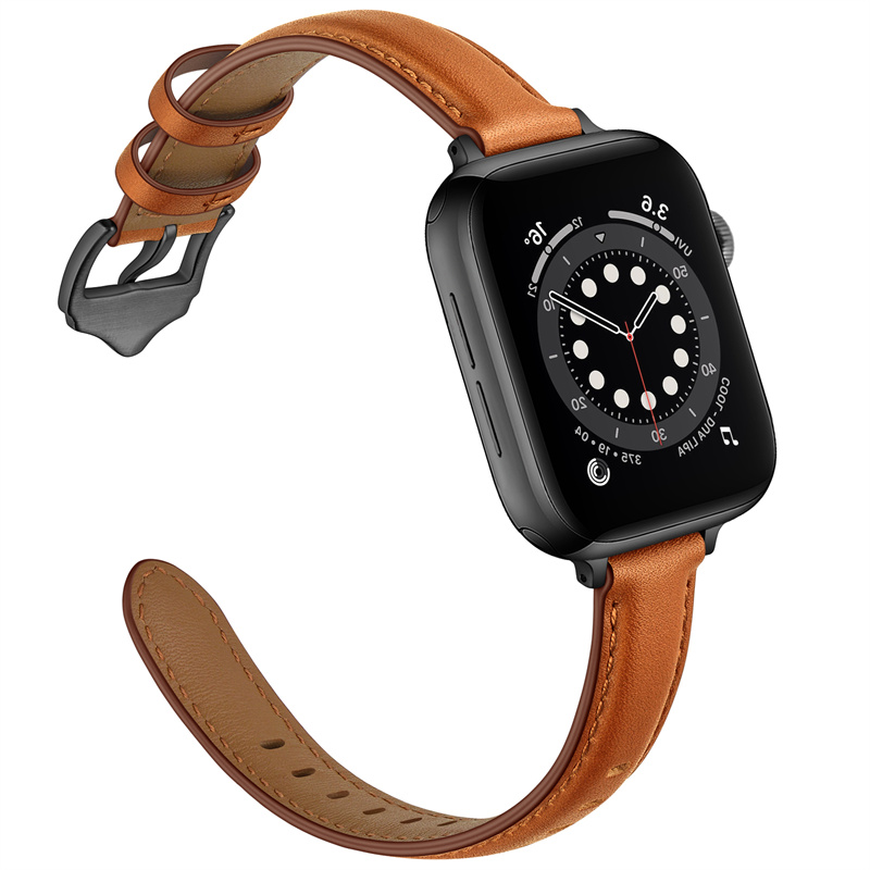 CBIW419 جلد طبيعي ووتش الفرقة ل iwatch الجلود الأشرطة watchband ل أبل ووتش