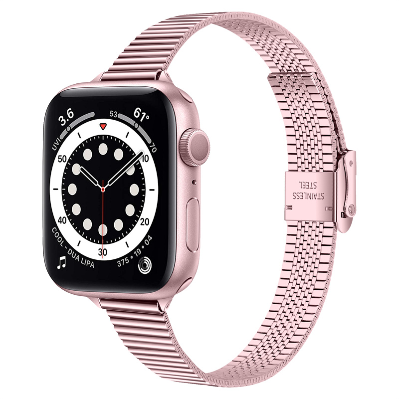 Zespół CBIW442 do Zegarek Apple SE 7 6 5 4 3 2 1 42mm 38mm 40 mm 44mm Metalowa braceletowa braceletowa pasek do IWATCH
