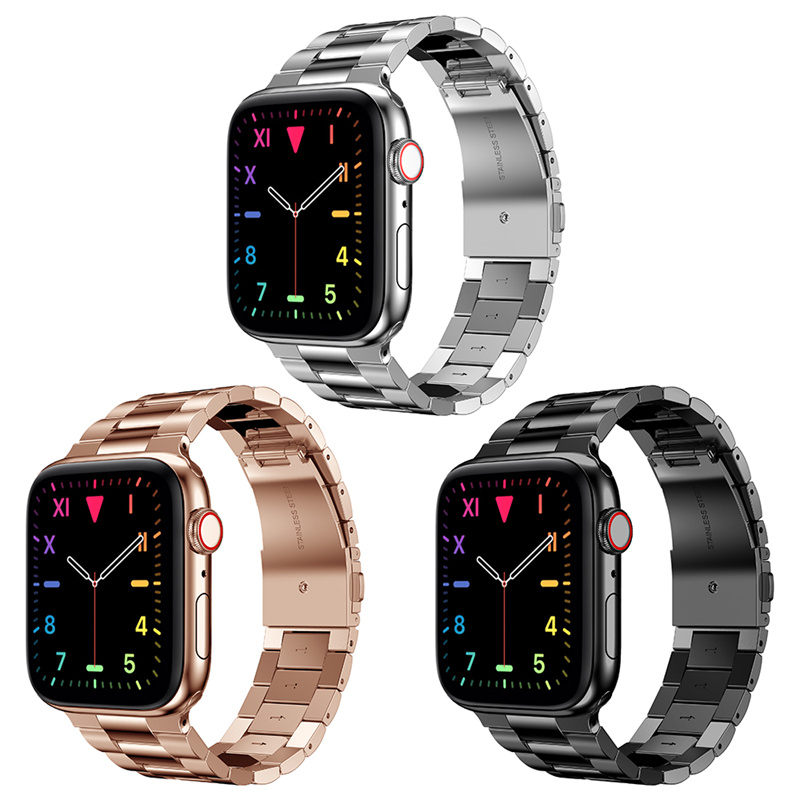 CBIW476 Solid Business Zegarek Zegarek Zegarek Zegarek dla Apple Iwatch Series 7 6 5 4 3 2 1 SE