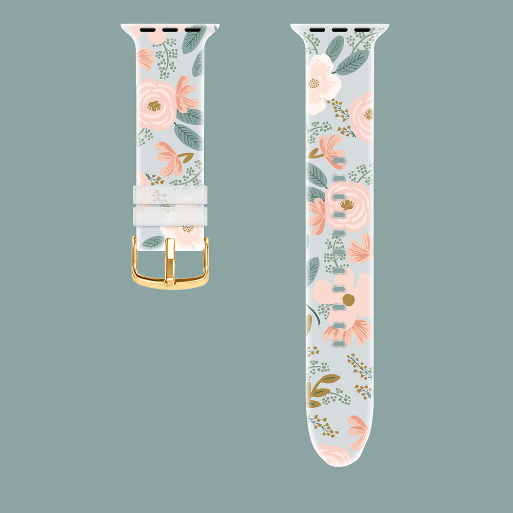CBIW520 Custom Printed Transparent Watch Band For Apple Watch Ultra 49mm Series 8/7/6/5/4/3