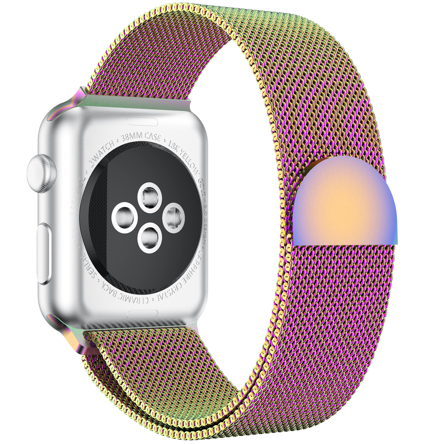 CBIW61 Магнитная застежка Milanese Loop Watch Band для iWatch