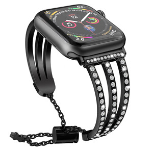 Cinturini per orologi con diamanti Bling CBIW84 per Apple iWatch Series 1 2 3 4 5