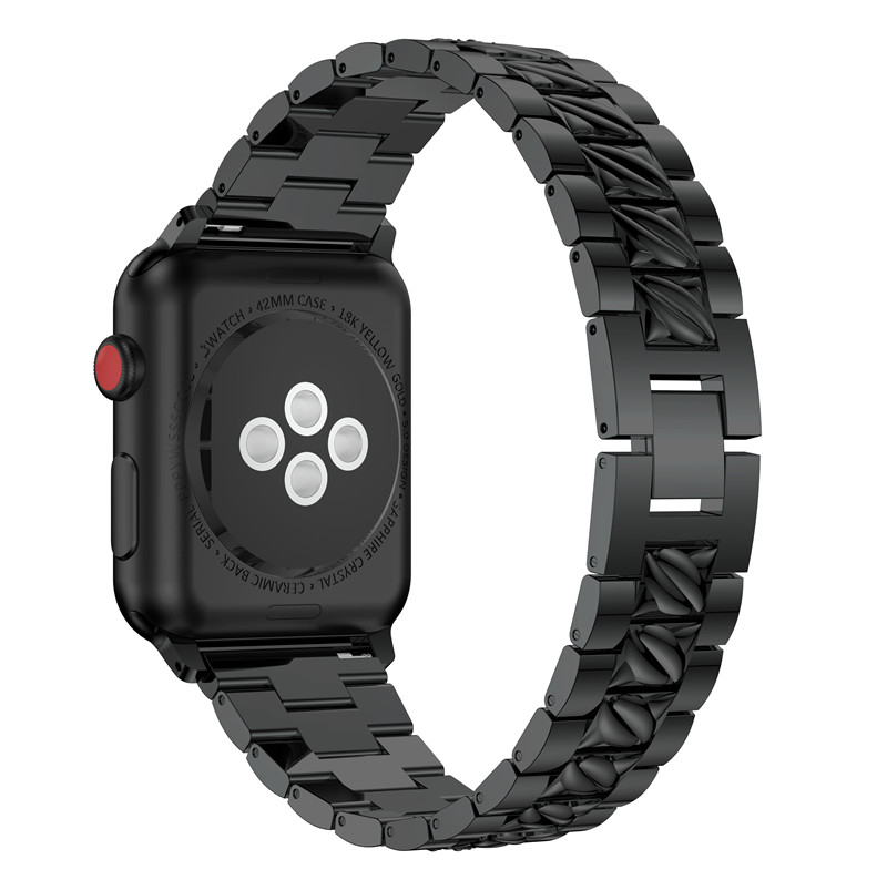 CBIW904 Apple Watch Diamond Stainless Steel Watch Strap