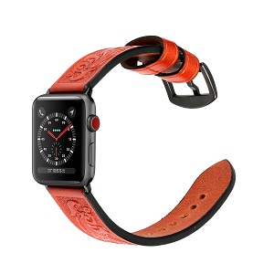 CBIW96 For Apple Watch Leather Band 38mm 42mm 40mm 44mm