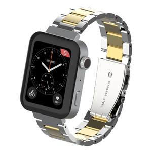 Bracelet de montre en acier inoxydable solide CBMU9 pour montre Xiaomi