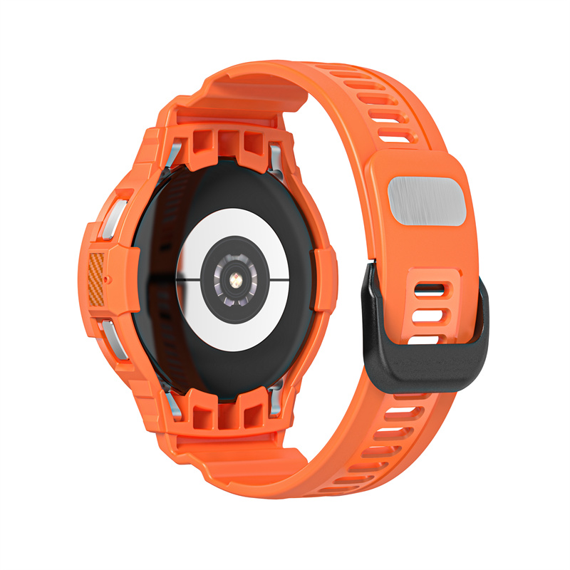 CBSGW-22 Samsung Galaxy Watch4 Classic 42mm 46mm用の険しいTPUケース+ウォッチストラップ