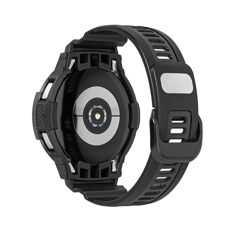 CBSGW-22 Samsung Galaxy Watch4 Classic 42mm 46mm用の険しいTPUケース+ウォッチストラップ