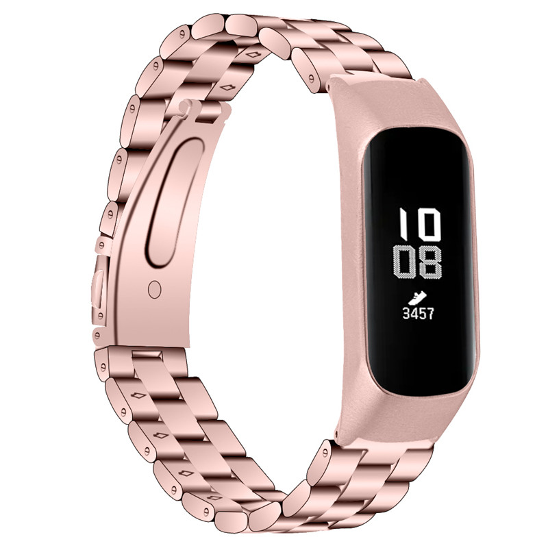 CBSW39 Katı Paslanmaz Çelik Watch Band Için Samsung Galaxy Fit E R375