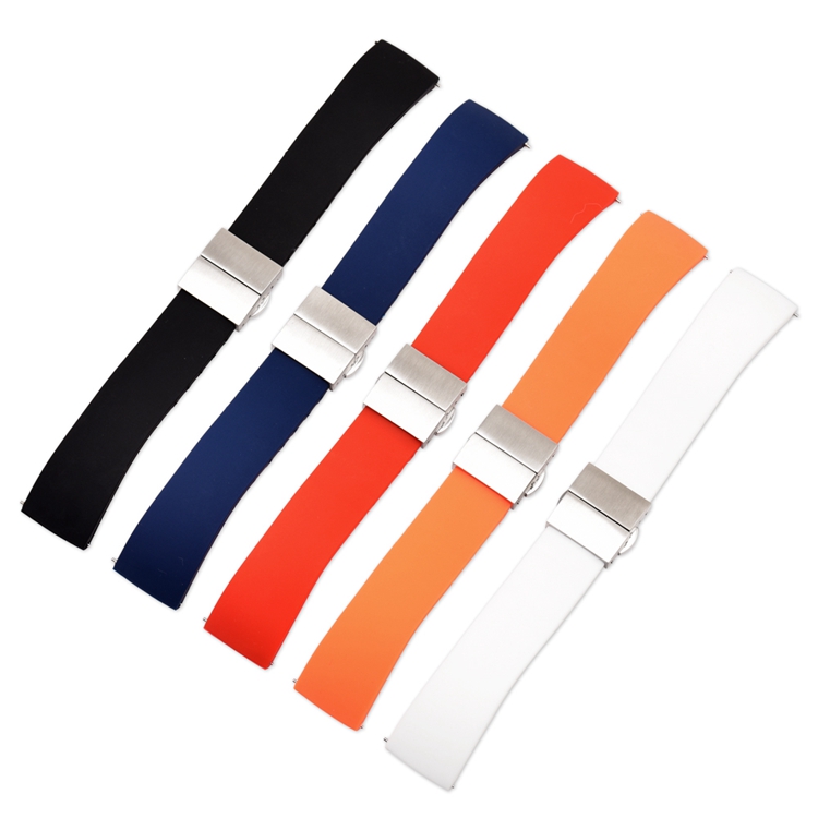 CBUS27 14mm 16mm 18mm 20mm 22mm Silicon Watch Band