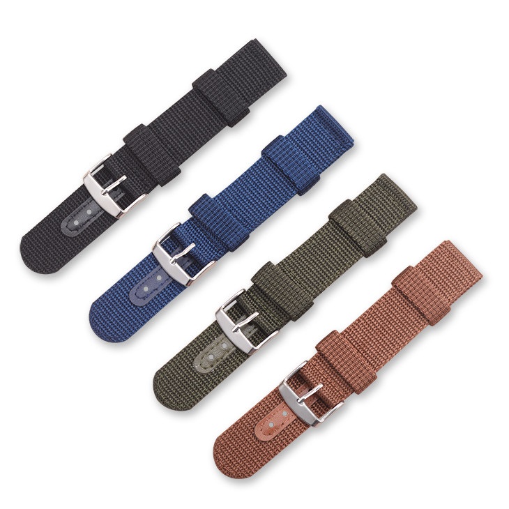 CBUS30 OEM 18 mm 20 mm 22 mm 24 mm Nylonowy pasek do zegarka z kamuflażu