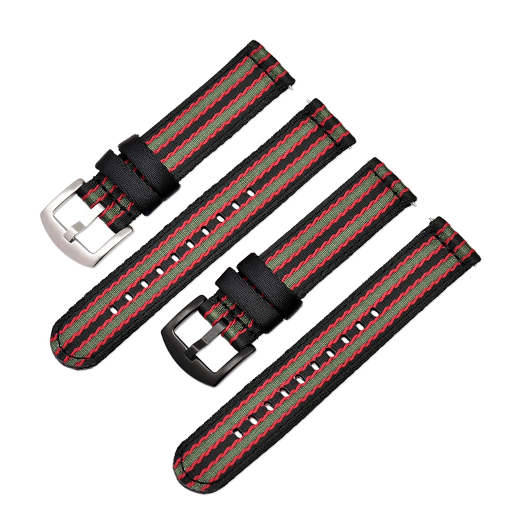 CBUS34 18mm 20mm 22mm 24mm Quick Release Nato Nylon Watch Bands