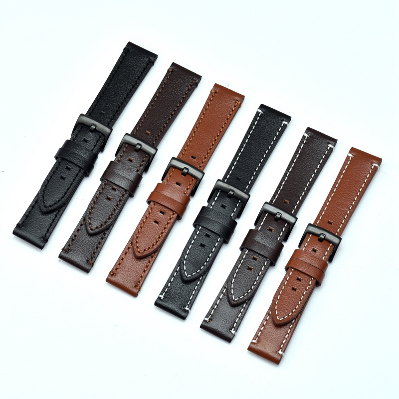 CBUS40 18mm 20mm 22mm 24mm Smart Watch Leather Band