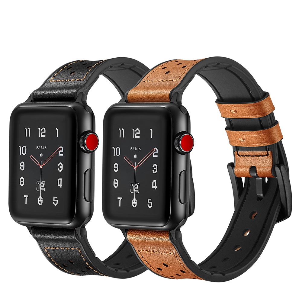 CBWB62 Кетля настоящая кожаная силиконовая часовая полоса для Apple Watch 49 мм 45 мм 41 мм 44 мм 40 мм 42 мм 38 мм