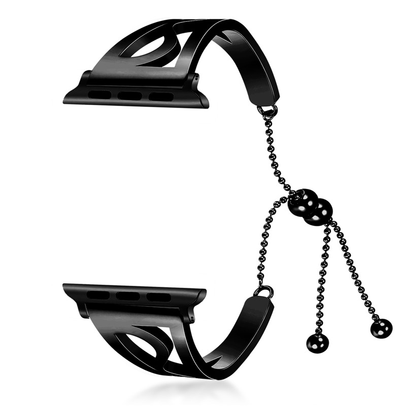 CBWB65 Trendybay Acero Inoxidable Mujeres Niñas Joyería Correa Pulsera Para Apple Reloj Serie 4 3 2 1 Con Colgante