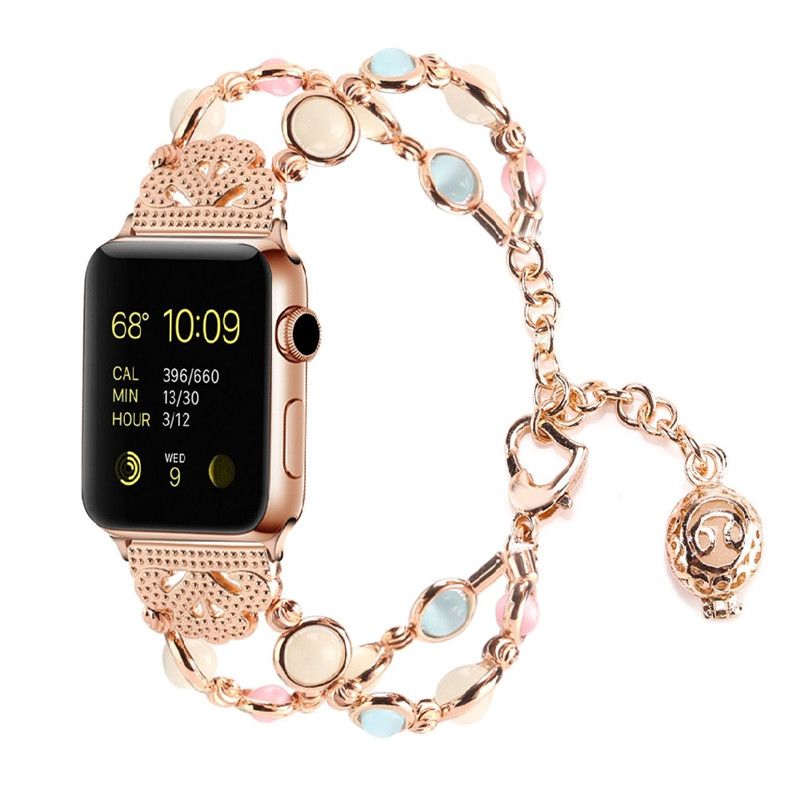 CBWB76 Trendybay Benzersiz El Yapımı Aydınlık İnci Bileklik Kayışı Ile Saklamak Parfüm / Uçucu Yağ Pandant