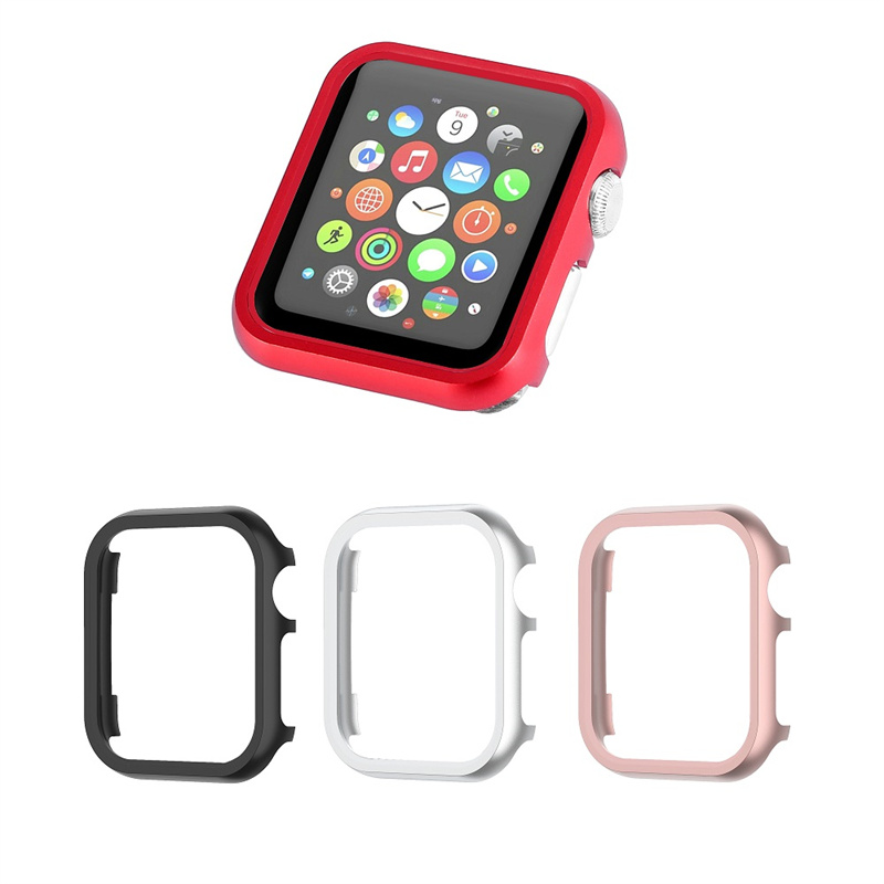 Fabricante CBWC19 Funda protectora de marco de metal para Apple Watch 7 41mm 45mm cubierta