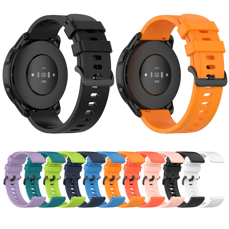 Sangle de bande de montre en silicone CBXM-W02 22MM pour Xiaomi Watch S1 Couleur