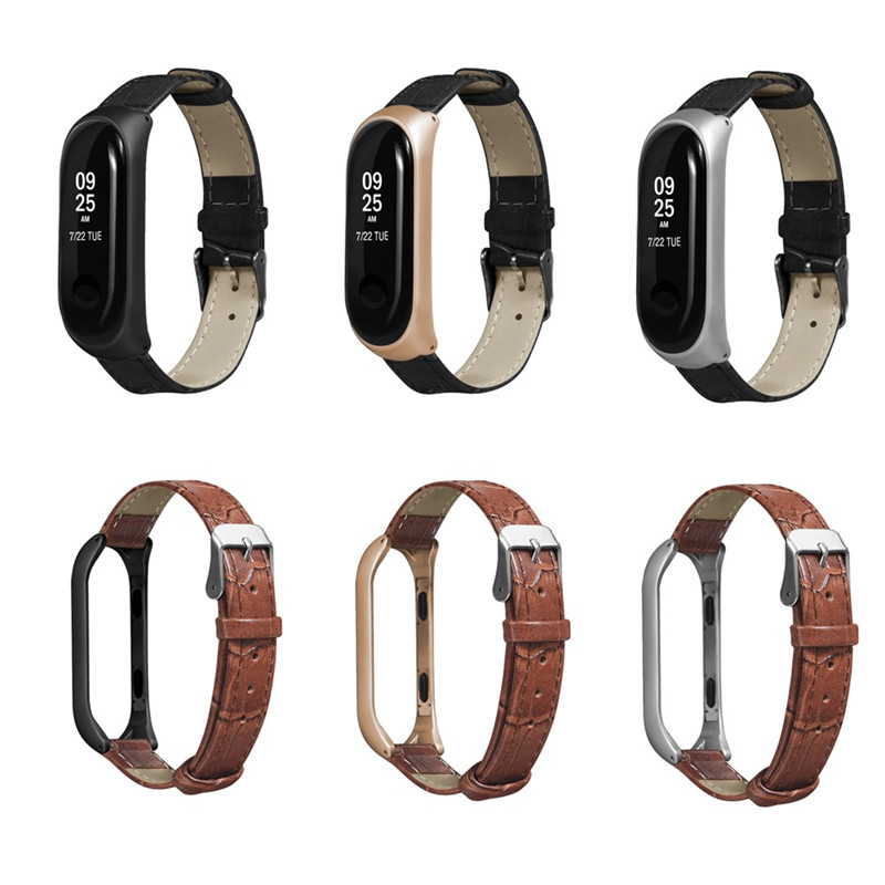 CBXM05 Trendybay Bamboo Pattern Belt Replacement Wrist Strap For Xiaomi Mi Band 3