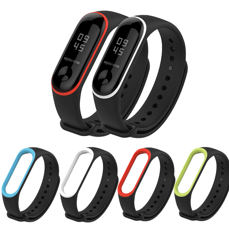 CBXM340 Xiaomi Mi Band 3 Soft Silicone Watch Strap Replacement Wristband