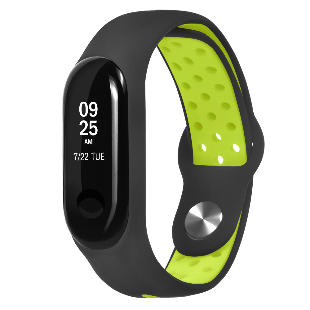 CBXM341 Correa de reemplazo de silicona deportiva suave y transpirable para Xiaomi Mi Band 3